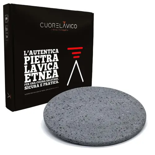 Piastra refrattaria per pizza tonda 33