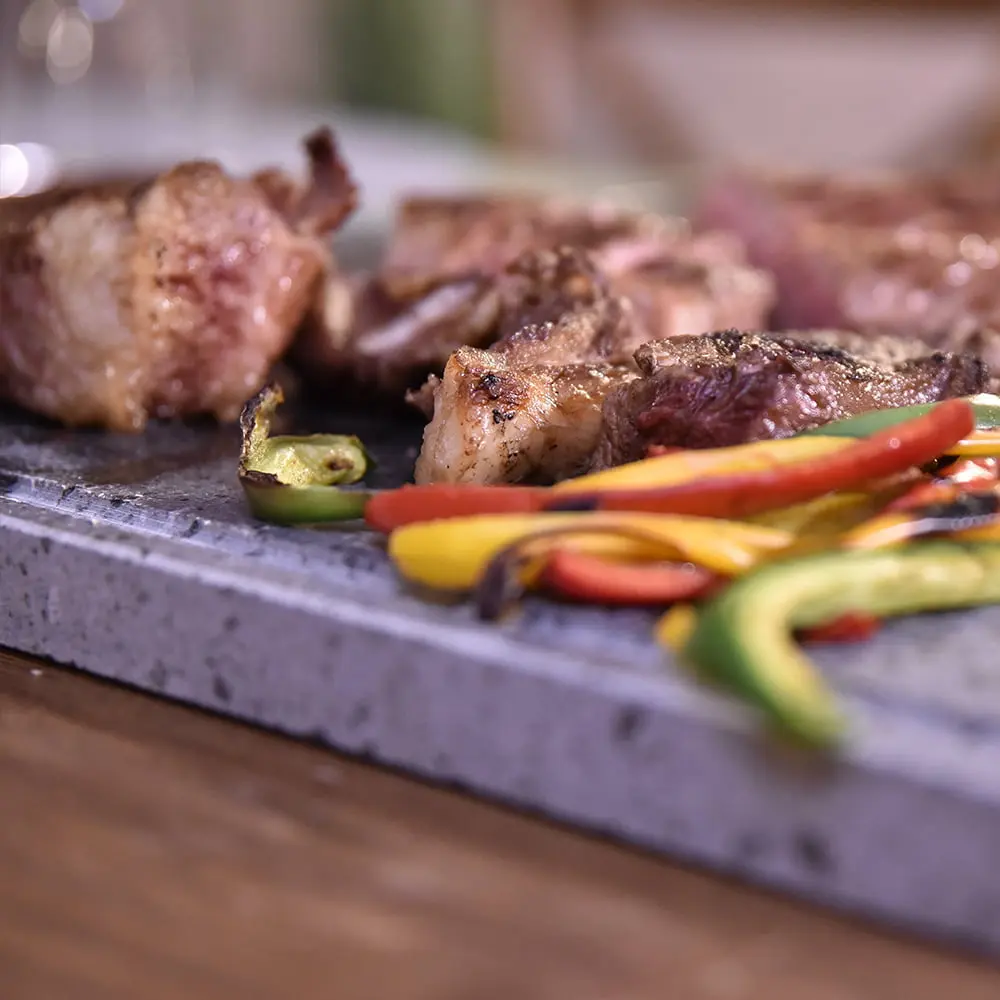 Piastra Barbecue 39x30 in Pietra Lavica - immagine 5