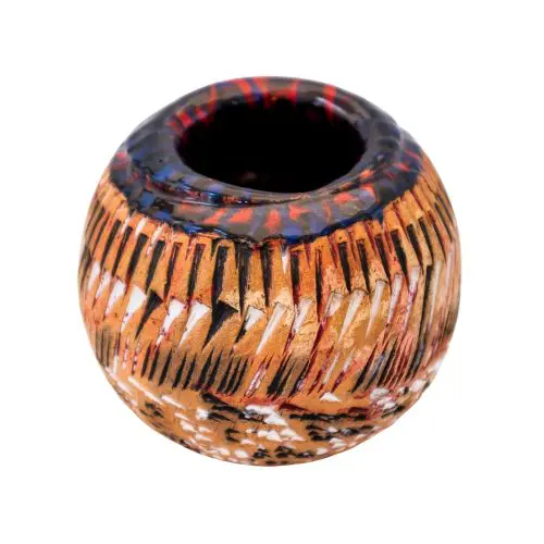 Terra e Fuoco – Vaso in ceramica artistica di Filippo Messina