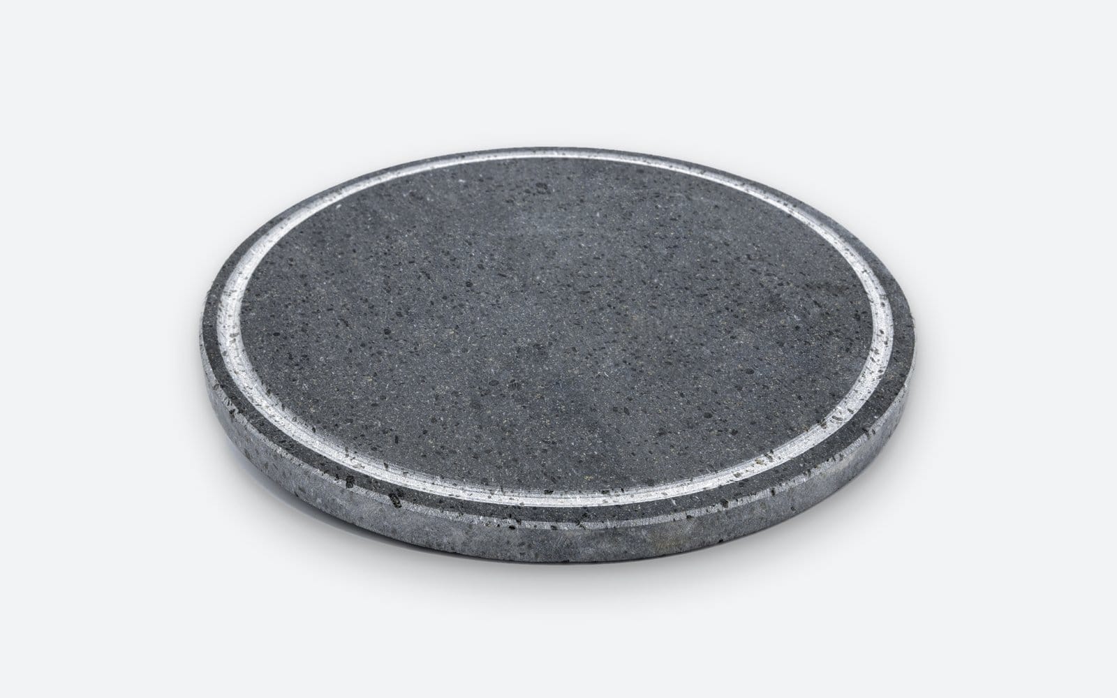 Piastra BBQ Tonda 35 cm in Pietra Lavica (per Weber 57 cm) 12 Piastra BBQ Tonda 35 cm in Pietra Lavica (per Weber 57 cm)